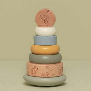 Little Dutch stapeltoren Little Farm 1 jr+ LD7142a