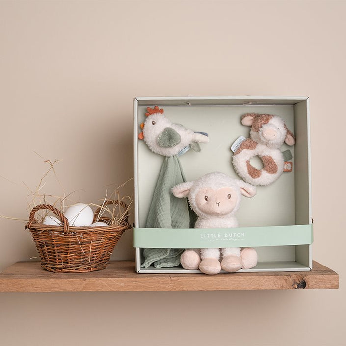 Little Dutch babyspeeltjes cadeauset Little Farm 0 mnd+ LD8815a
