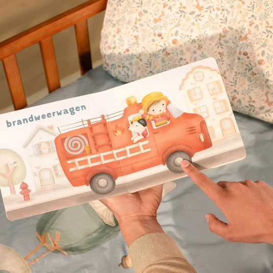 Little Dutch geluidenboek voertuigen 1 jr+