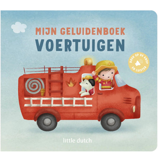 Little Dutch geluidenboek voertuigen 1 jr+