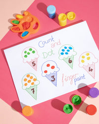 ChildGen vingerverf neon 2 jr+