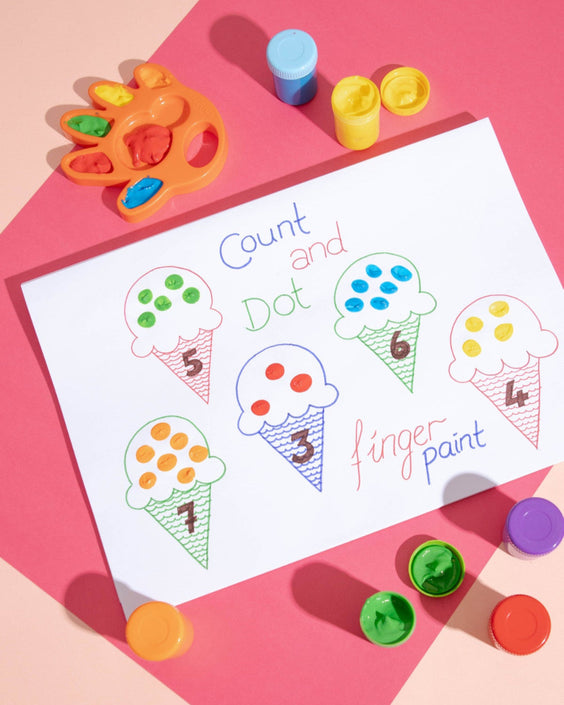 ChildGen vingerverf neon 2 jr+