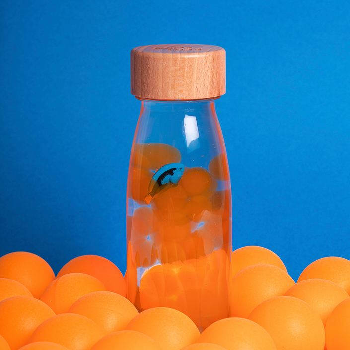 Petit Boum sensorische fles Sound Blue tang 3 mnd+