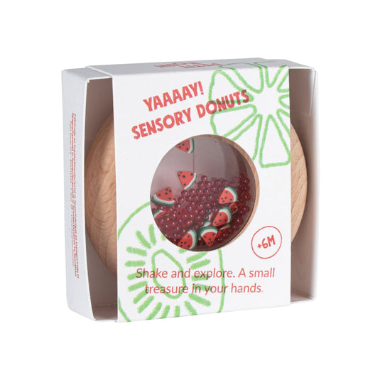 Petit Boum sensorische donut watermeloen