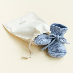 HVID slofjes light blue 0-9 mnd