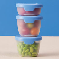 B.box 3 siliconen snackbakjes ocean4