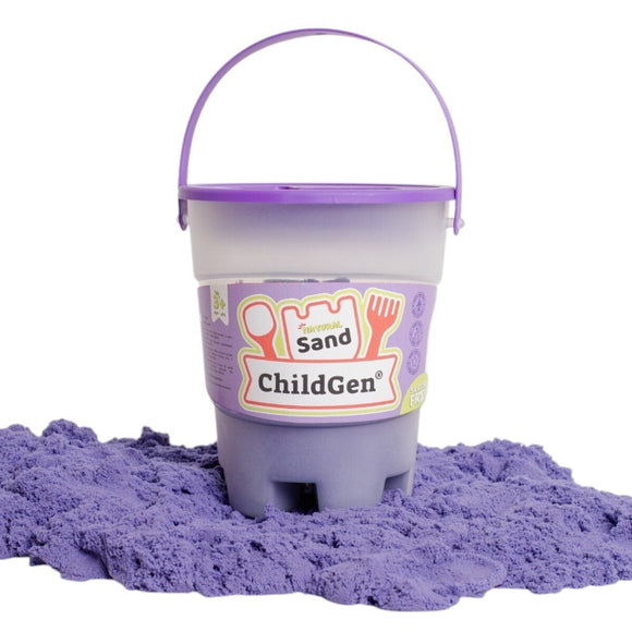ChildGen kinetisch zand paars 500g 005032062
