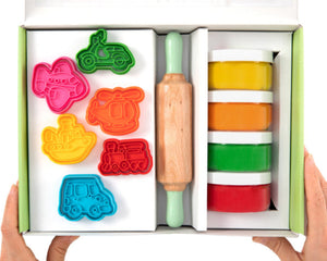 ChildGen play dough set voertuigen 3 jr+
