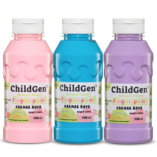 Uitwasbare ChildGen vingerverf pastel