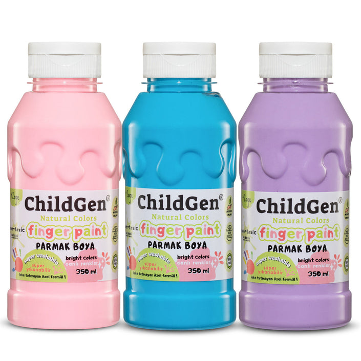 Uitwasbare ChildGen vingerverf pastel
