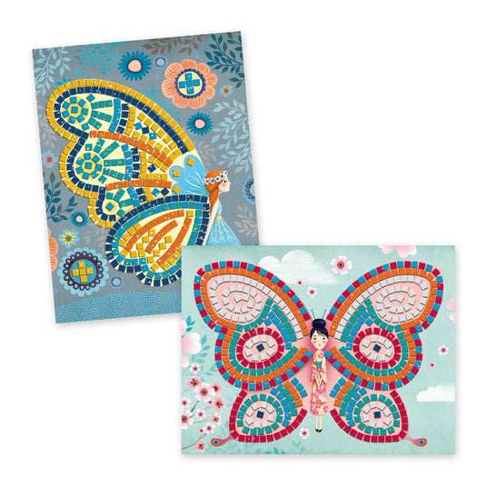 DJECO glitter mosaic butterflies 4 yrs+