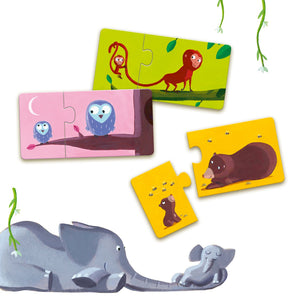 DJECO puzzel duo mama en baby 2 jr+DJ08157