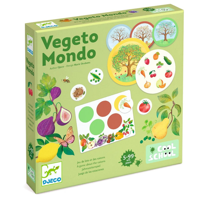 DJECO cool school spel Vegeto mondo 5 jr+