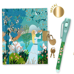 DJECO diary lock and magic pen Charlotte small
