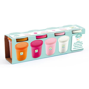 DJECO clay ultra soft 4 colors sweet 18 months +
