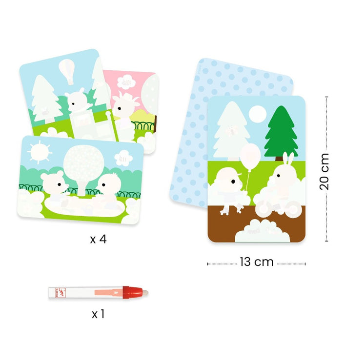 DJECO magical colors hidden outside 18 months +