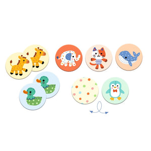 DJECO memory knuffels 2jr+