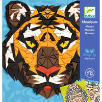 DJECO mosaic set wild animals Khan 8 yrs+