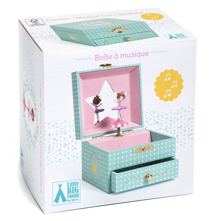 DJECO bijoux music box ballerina dot