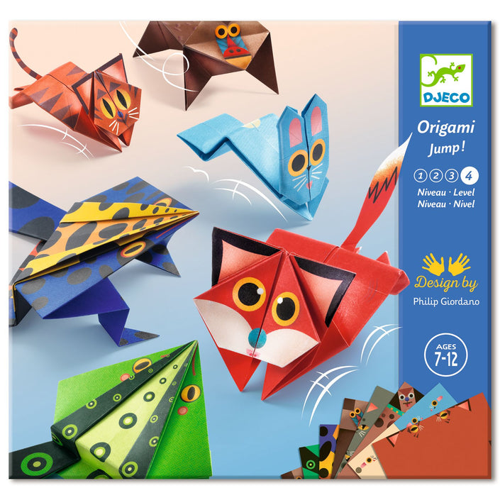 DJECO origami jumping animals 7 jr+