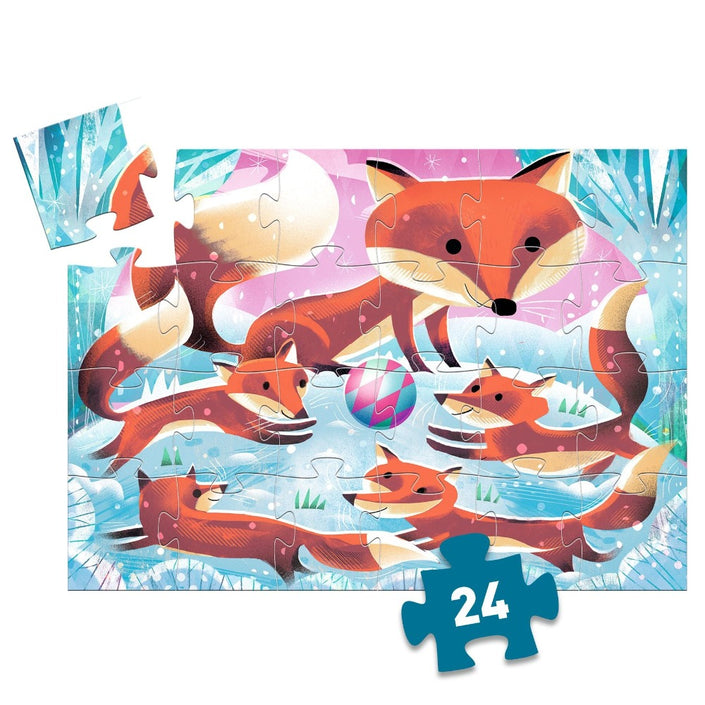 DJECO puzzel Ginger kleine vos 3 jr / 24 stks