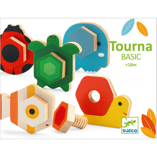 DJECO screw animals Tournabasic 2 yrs+