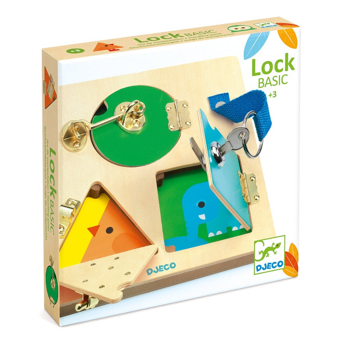 DJECO locks leather lock Basic 3 yrs+