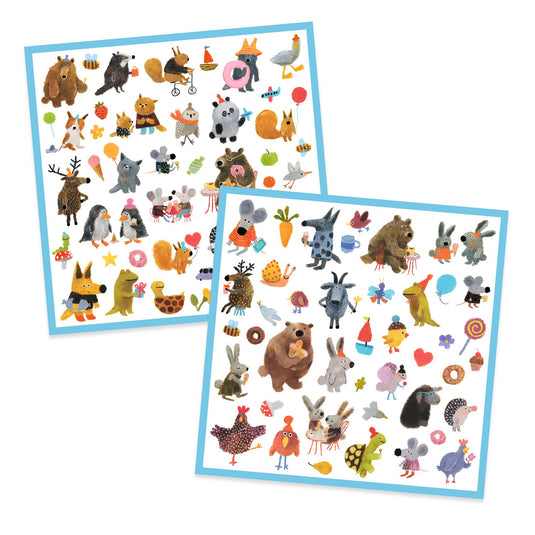 DJECO stickers Fluffy Friends DJ093178