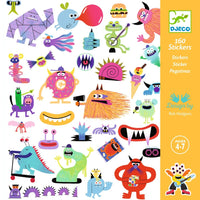 DJECO stickers Fantasy metallic 4 yrs+