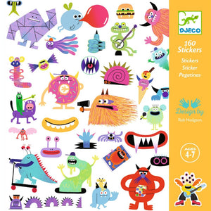 DJECO stickers Fantasy metallic 4 yrs+