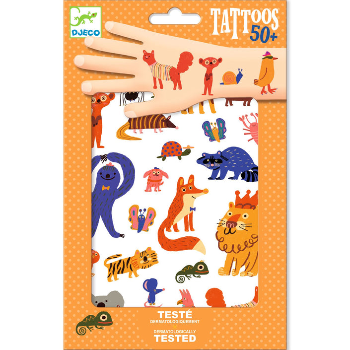 DJECO tattoo's Funny Animals DJ09917 3070900099173