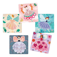 DJECO drawing templates fairies 4 yrs+