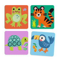 DJECO vilt collage's soft animals 18 mnd+