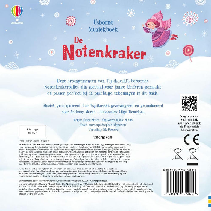 The Nutcracker - sound book 3 yrs+
