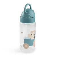Done by Deer drinkfles met rietje tiny farm blue 350 ml 5712643061373 a