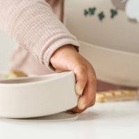 Done by Deer stick and stay dinner set tiny farm sand 5712643063186 b