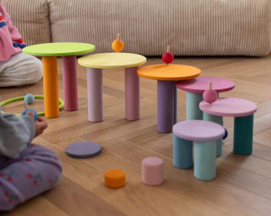 GRIMMS draaitollen pastel 3 jr+44200f