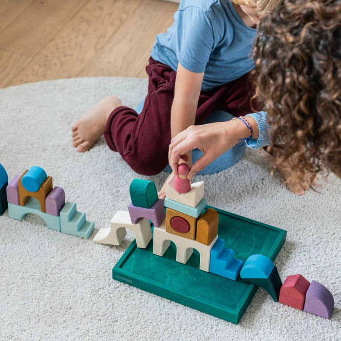 GRIMMS houten blokkenset Floors 1jr 4048565431057 g