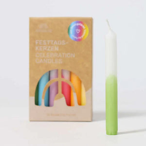 GRIMMS jaarring kaarsen regenboog 12 stks 4048565053006 b