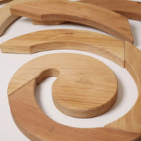 GRIMMS jaarring spiraal naturel 40 cm03200g