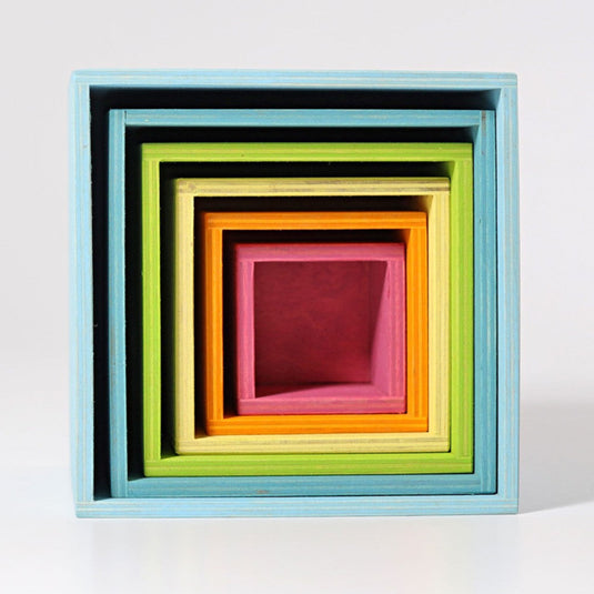 GRIMMS kubussen regenboog pastel 10369