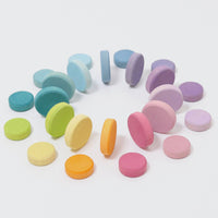 GRIMMS munten regenboog pastel 3 jr+10311