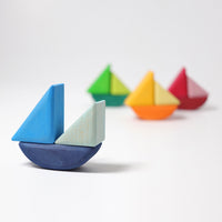 GRIMMS schommelbootjes regenboog 07510 b