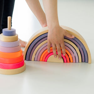 GRIMMS stapel regenboog big neon 15040 a