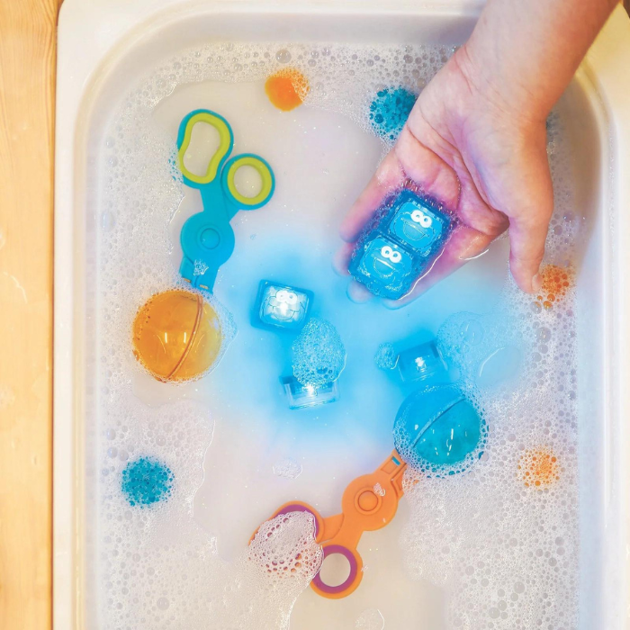 Glo Pals light up cubes Cookie Monster 4 stks 3jr+