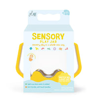 Glo Pals sensory play jar geel 18 mnd+
