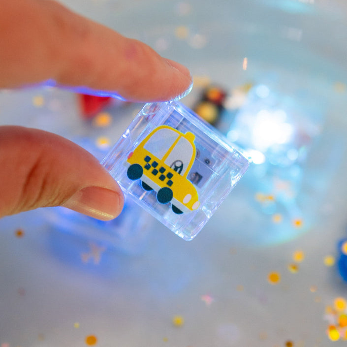 Glo Pals cubes Auto 6 stks 3 jr+GP6PKAUTOb