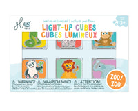 Glo Pals cubes Zoo 6 stks 3 jr+GP6PKZOO