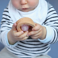 Grimms Rammelaar met rozenkwarts  08230 b