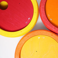 Grimms x Stapelstein Rolling Discs Warm Classic4